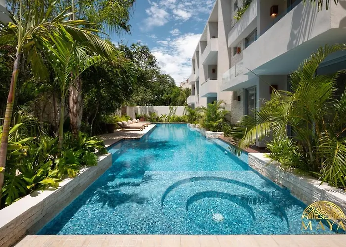 Apartamento Nhoa 103a Lux 2br Pool Access In Aldea Zama Tulum