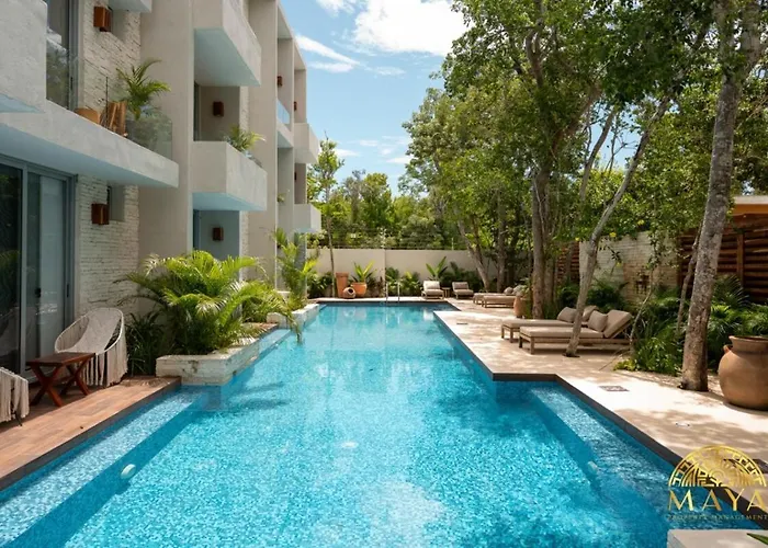 Apartamento Nhoa 103a Lux 2br Pool Access In Aldea Zama *